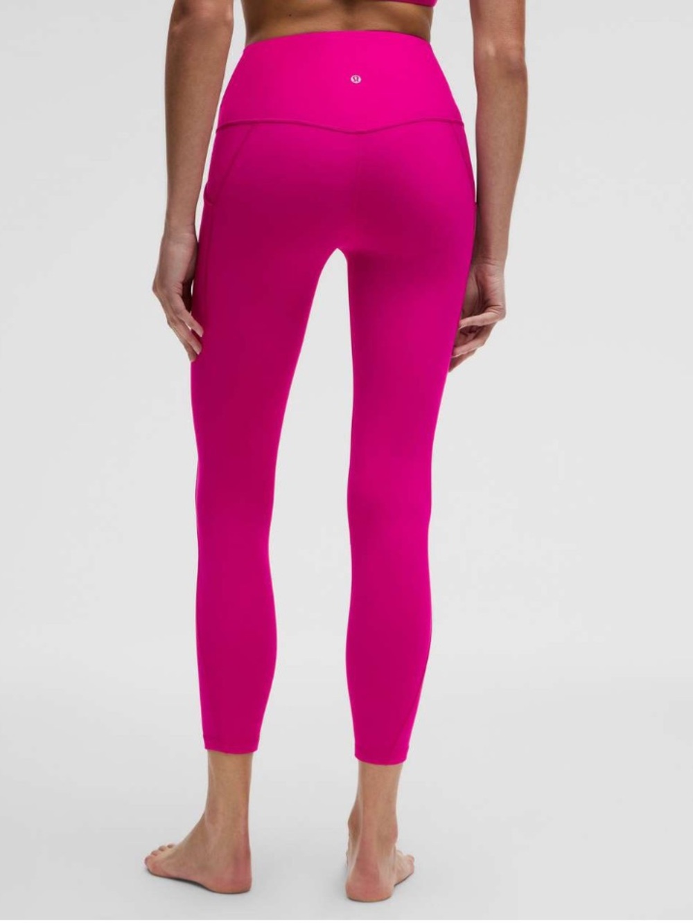 EUC Lululemon Matching Align Ripened Raspberry Set. Size 6 - Picture 9 of 11